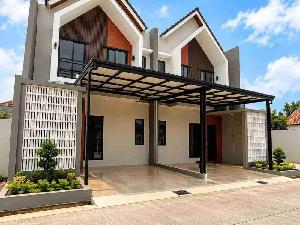 scandinavian modern 2 lantai pondok kelapa duren sawit