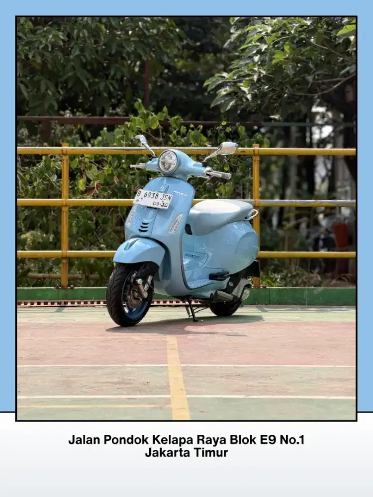 VESPA PRIMAVERA S NEW MODEL 150 IGET ABS LED THN 2025 LIKE NEW