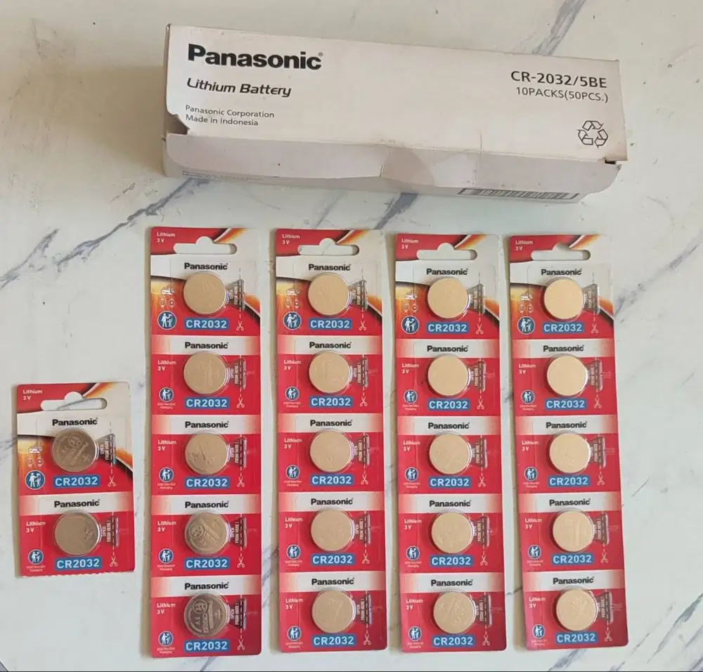 Baterai Panasonic CR2032 22 pcs