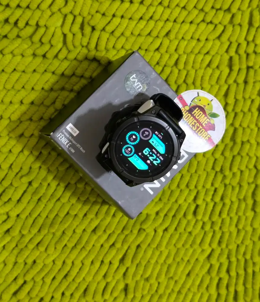 Garmin Fenix E Black Istimewa Komplit