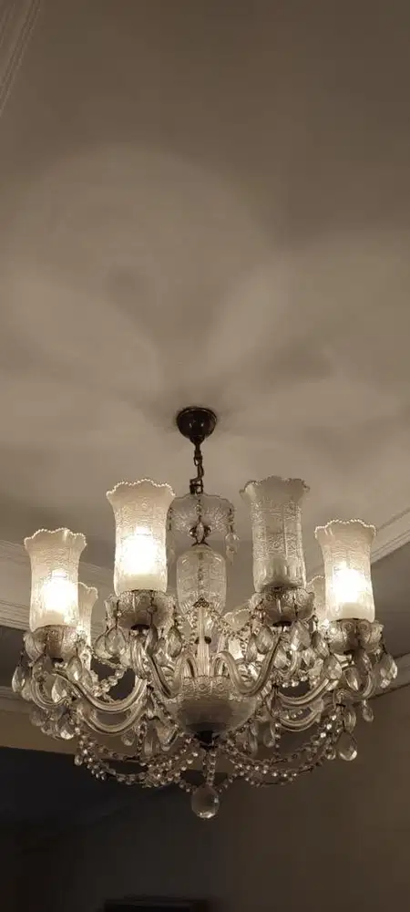 Lampu kristal bohemia 500pk