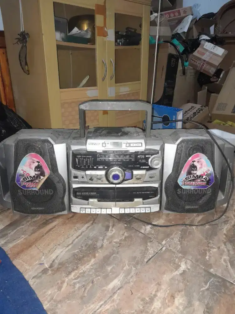 Simba compact disc digital audio merek sharp