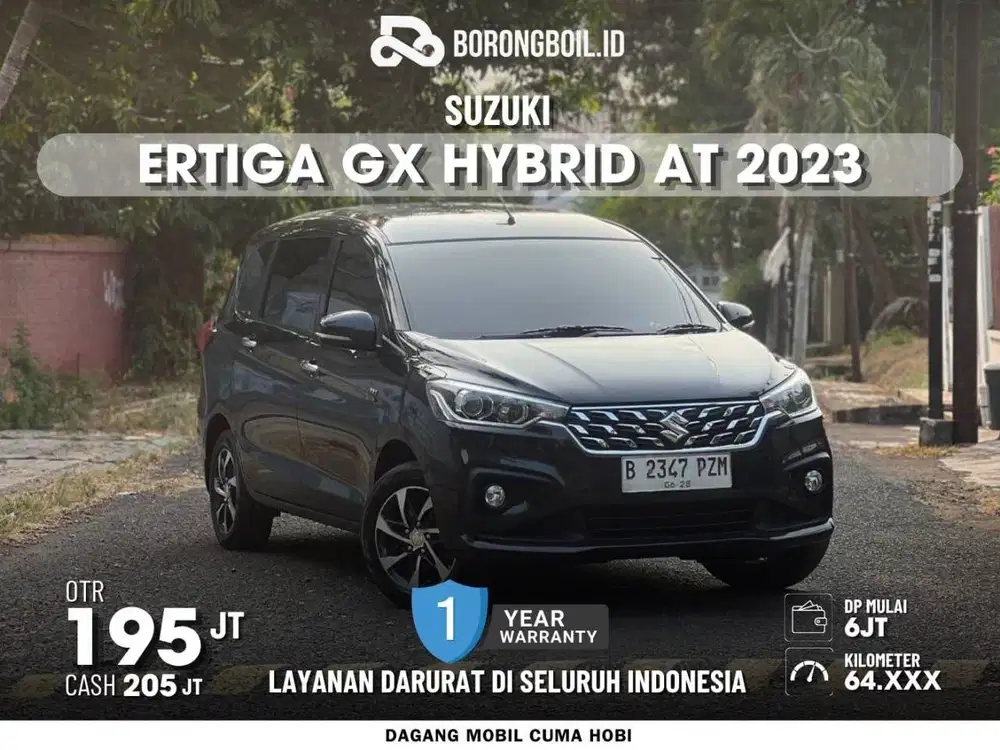 ERTIGA GX HYBRID AT 2023 SIAP PAKAI