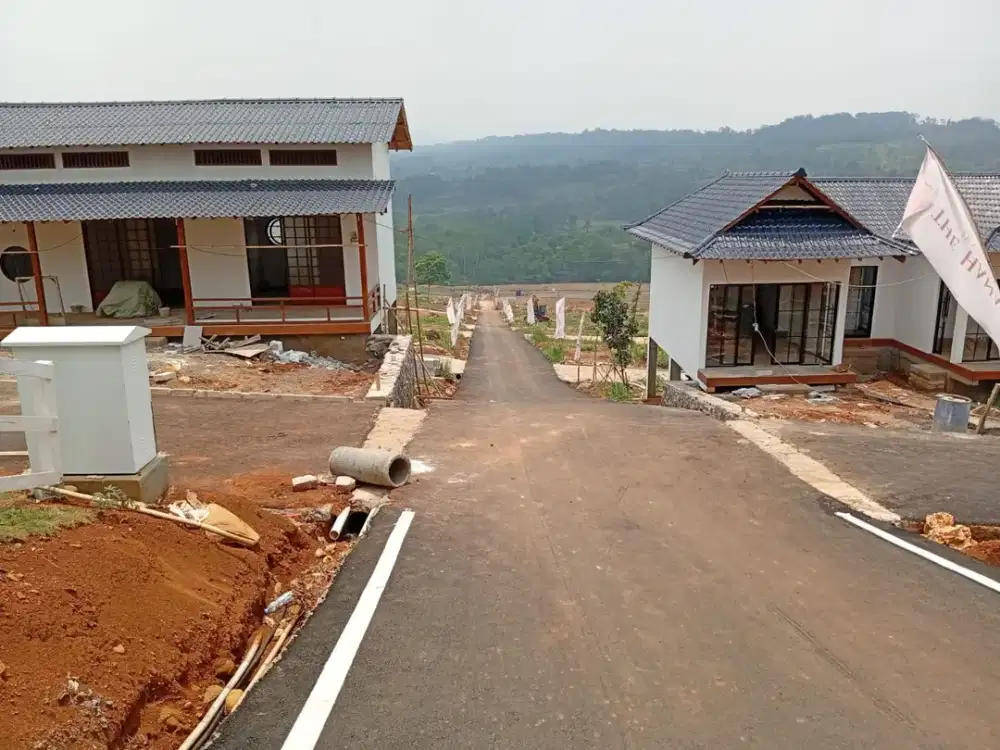 Tanah Murah SHM Bebas Banjir View Pemandangan di Jonggol dekat Sentul Cileungsi Cikarang Bekasi Jakarta Depok NUANSA JEPANG KOREA Ada Wisatanya