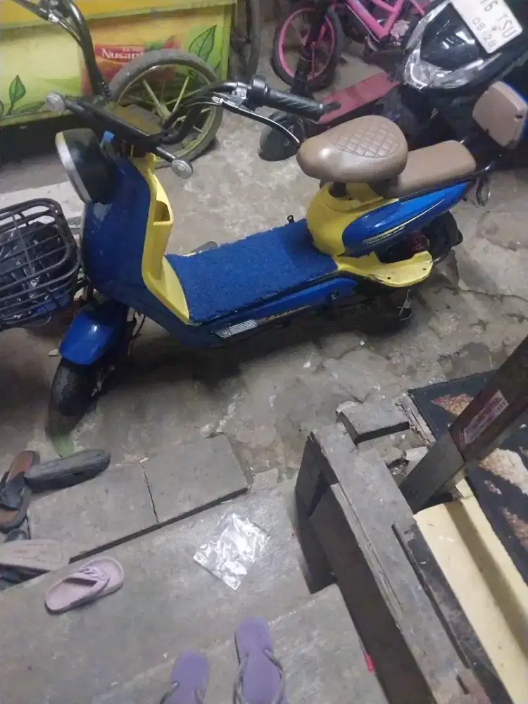 Sepeda Listrik Exotic Siap pakai jual murah