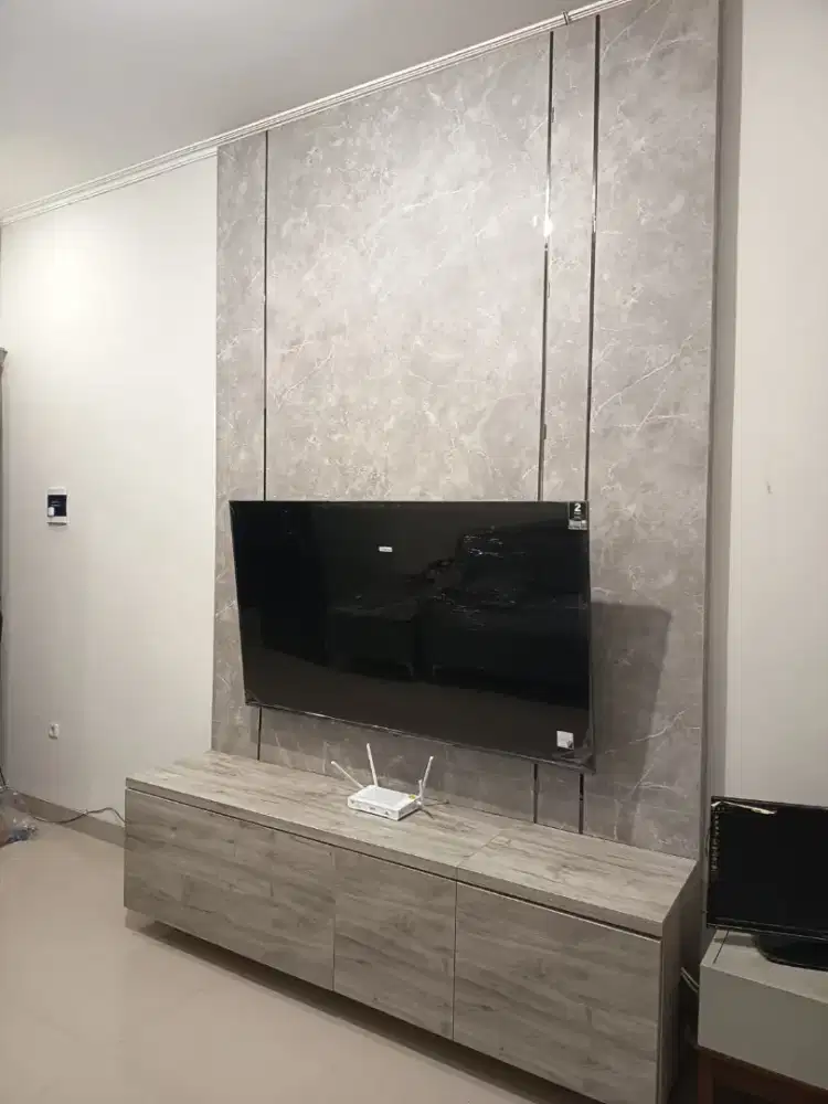 Backdrobe tv minimalis