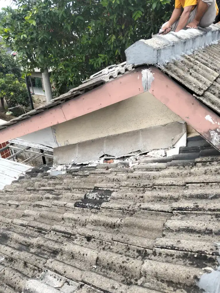 Tukang atap bocor ganti atap rumah renopasi