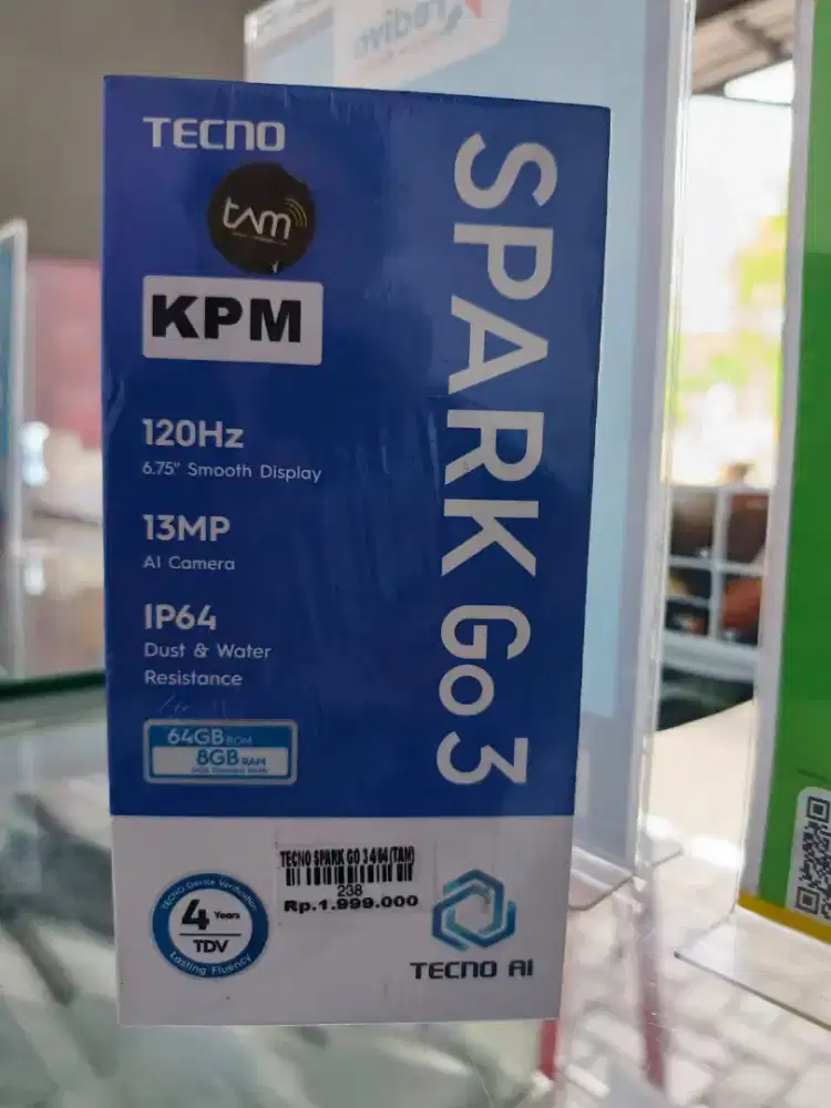 TECNO SPARK GO 3 4/64 ATLANTIS DAHSYAT