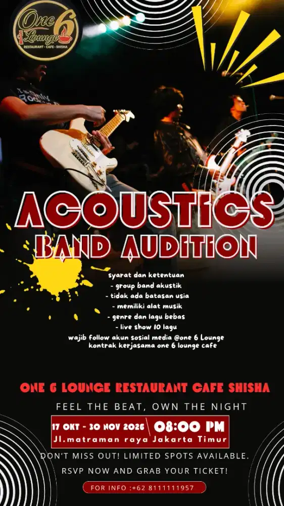 Auditions acoustic band