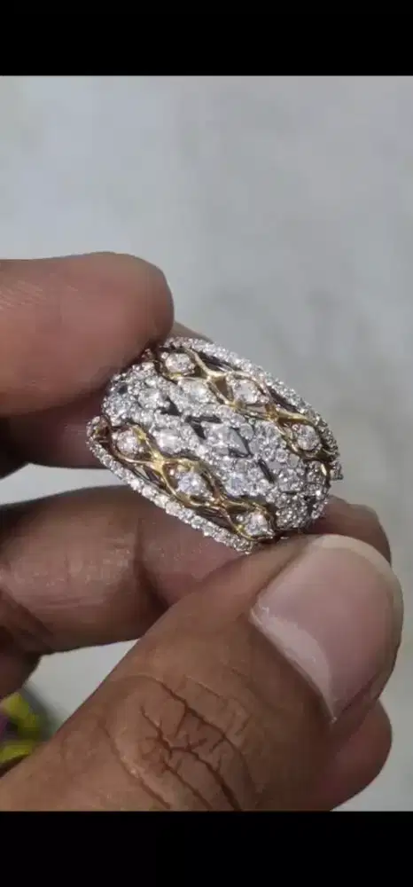 Cincin berlian eropah punya Frank& Co,bagus dan murah