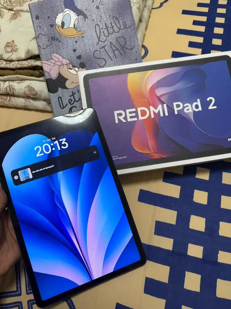 Redmi pad 2 (wifi only) 4/128gb warna purple