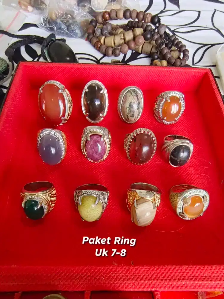 Paket Mix Aneka Batu Koleksi Lawas