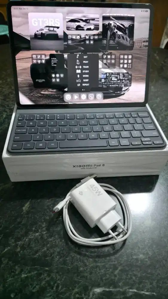 XIAOMI MI PAD 8 RAM 8+8 GB 256GB (GREEN) + KEYBOARD GARANSI ON 1 TAHUN