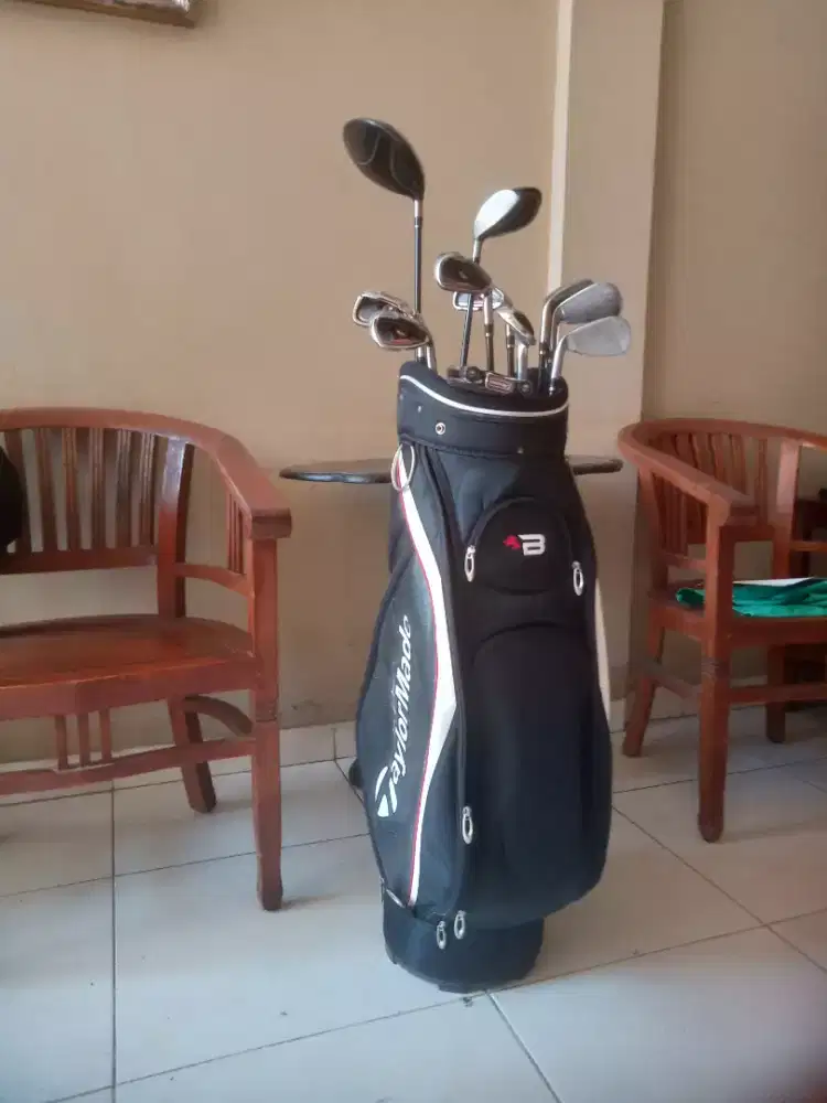 Fullset Stick Golf TaylorMade Burner+Putter Rossa Monza Spider Cilacap