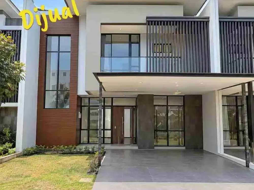 Dijual Rumah kuningan village pik2 10x20 2 lantai depan sport club