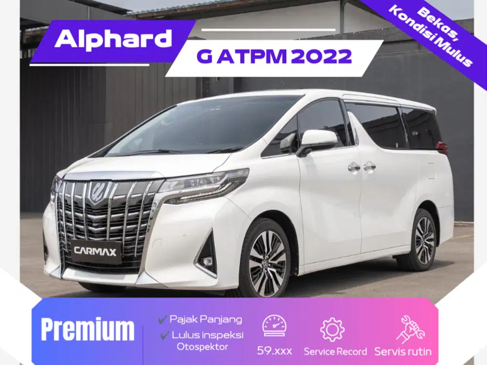 TOYOTA ALPHARD G ATPM 2022