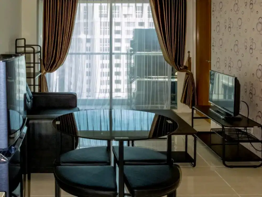 Apartemen Puncak Bukit Golf 2BR Baru Gress Tower B LT28 View Pool Full Furnish Dekat Pakuwon Mall Surabaya Barat