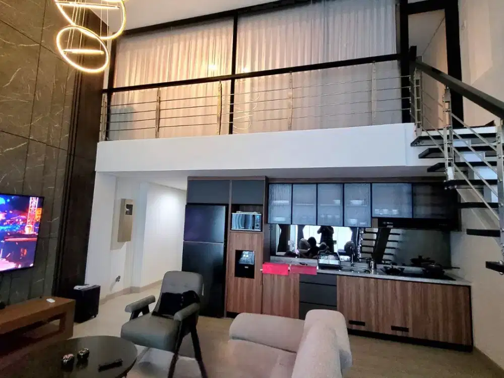 SOHO PREMIUM! Brooklyn Alam Sutera 2 Lantai Full Furnished