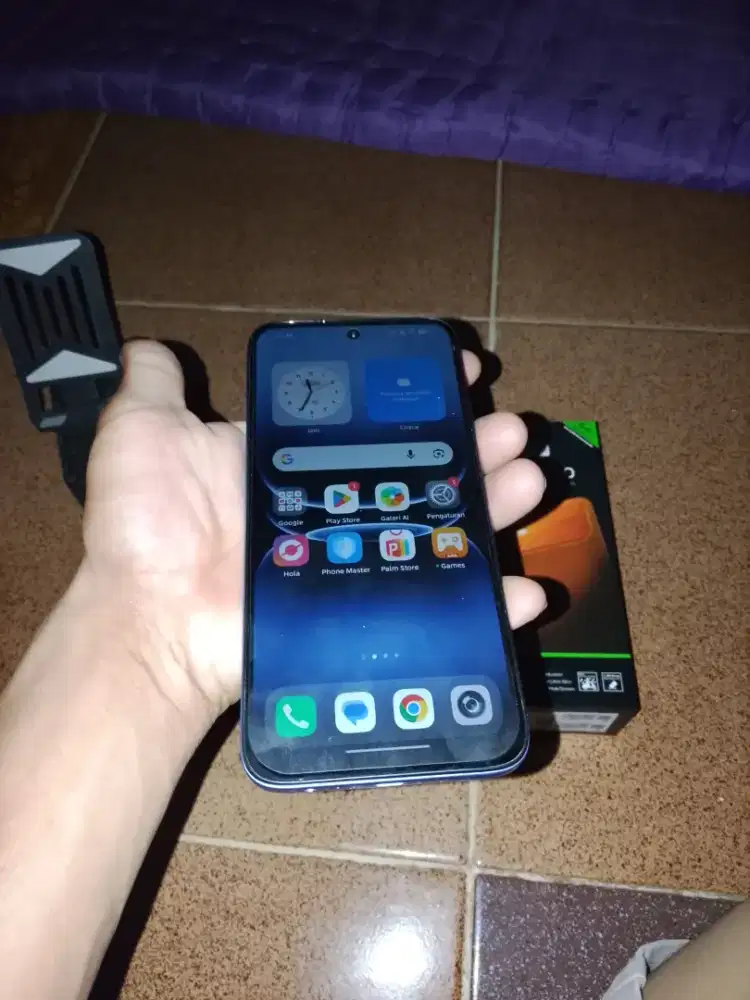Jual cepat infinix semart 20 ram 4+4/64 fulset original