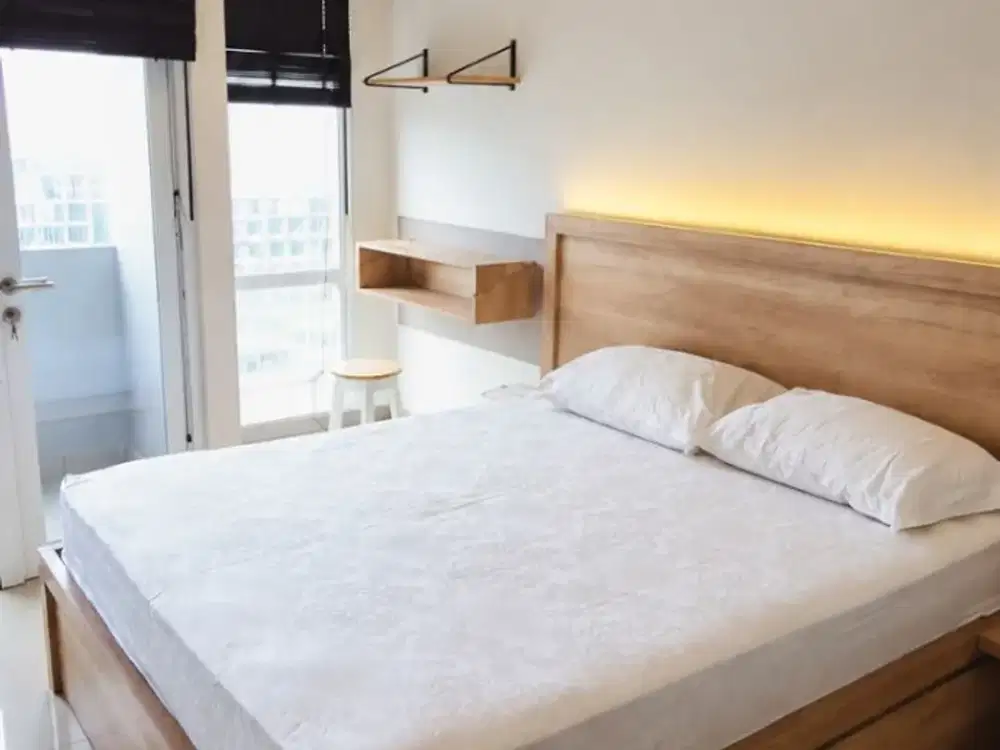 Sewa Bulanan Hemat Apartemen Vasanta Innopark Cikarang MM2100 Studio Furnish