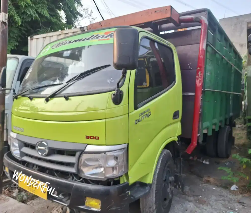 Hino Dutro 130HD Bak Tinggi Ors Bio Solar Euro2 Turbo Colt Diesel GiGa