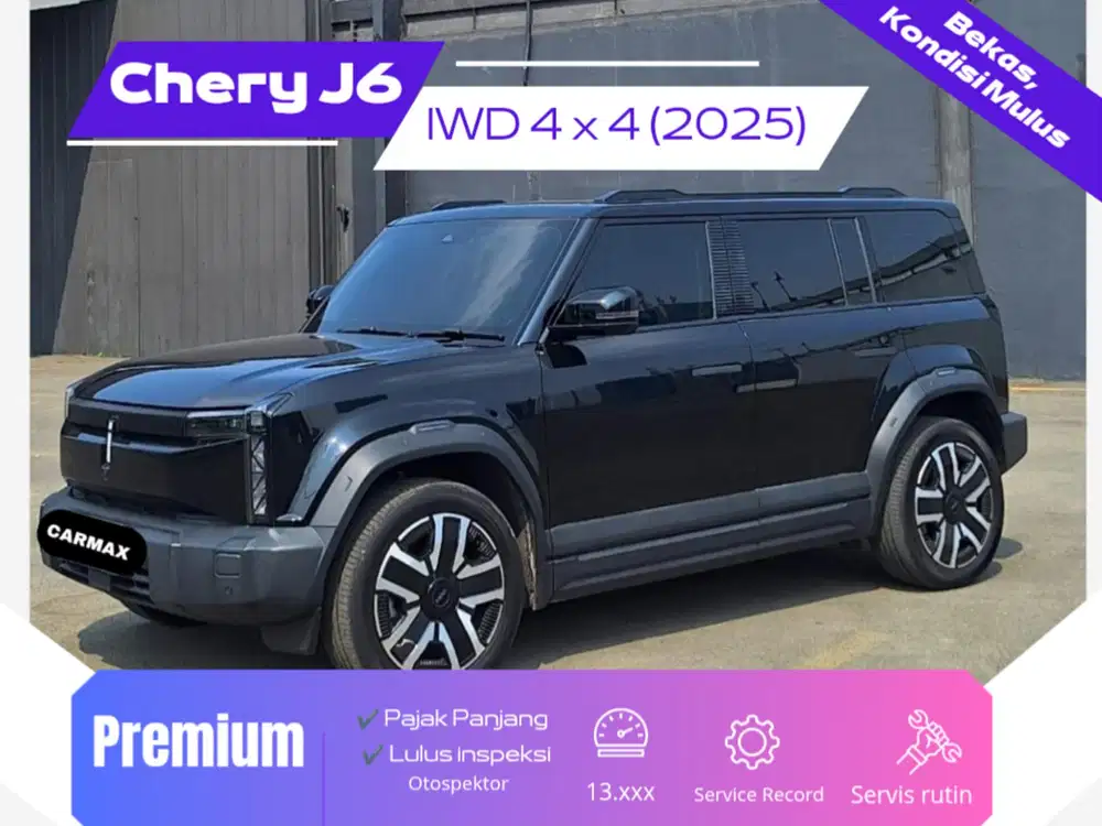 Chery J6 IWD 4x4 tahun 2025