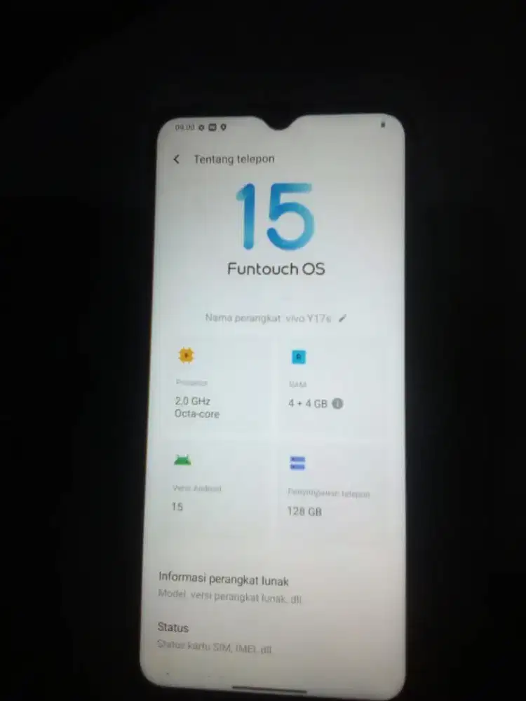 Vivo y17s seriuss inbok!