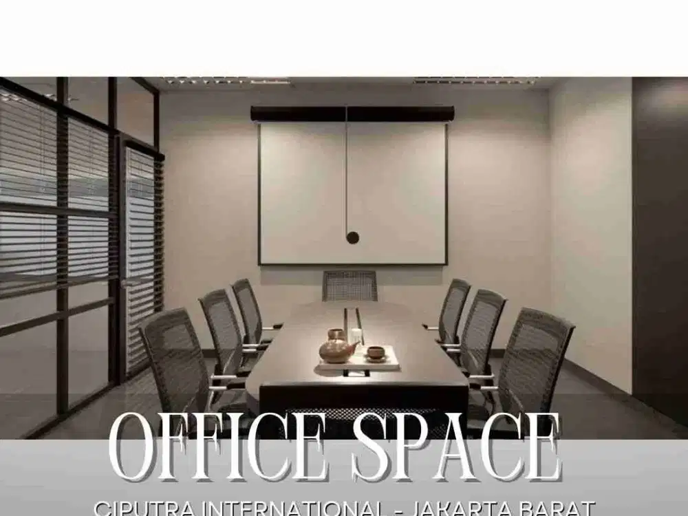 DIJUAL RUANG KANTOR FULL FURNISHED di CIPUTRA INTERNATIONAL - TOWER 3, JAKARTA BARAT