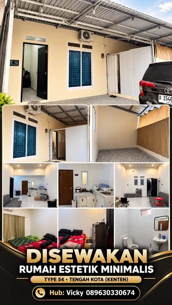 Kontrakan Rumah Estetik Minimalist