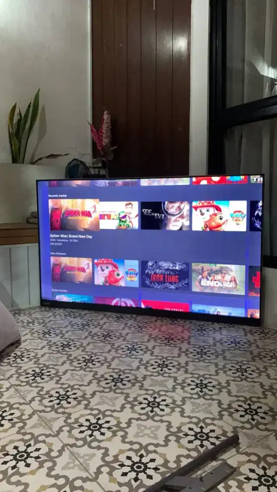 Tv AQUA 55inc ada minus