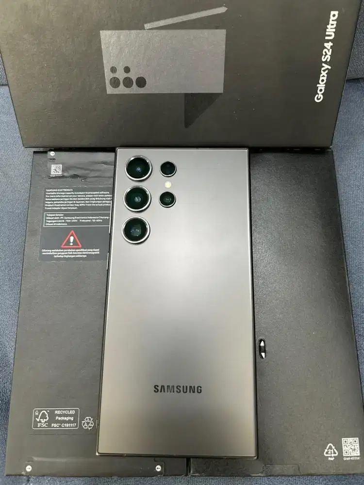 Samsung S24 Ultra 5G , Titanium Black , 12/256GB Sein