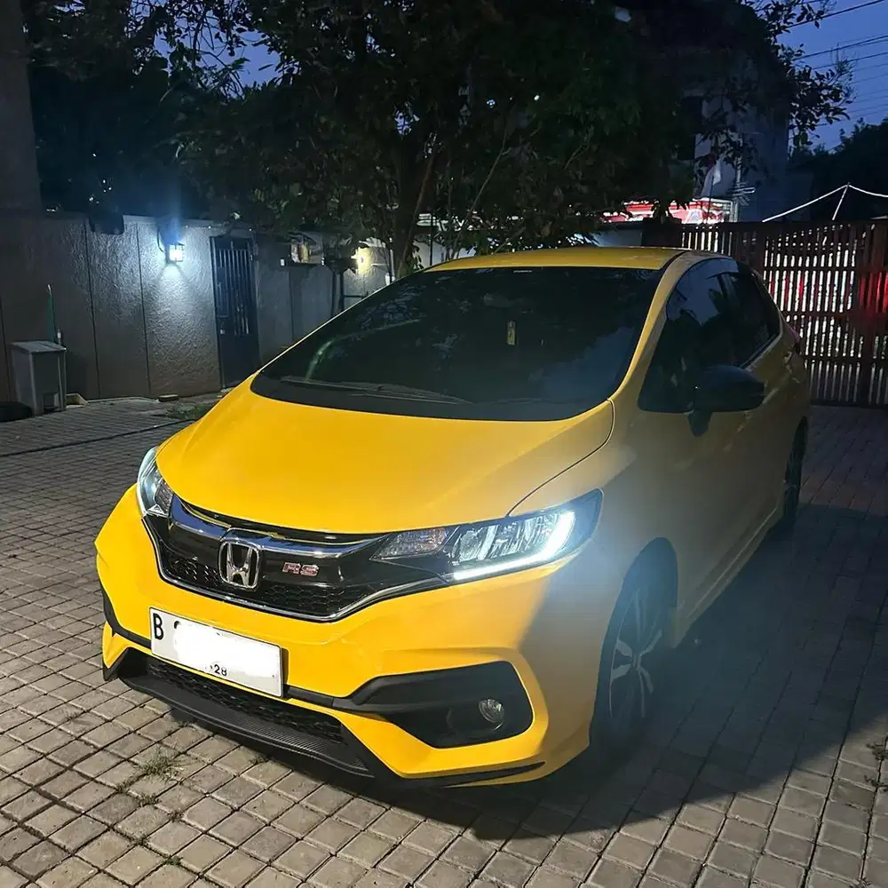 Honda Jazz RS 2018 Jazz Facelift Kuning Jazz RS Hrv Wrv Brio RS Yaris