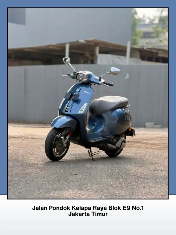 DIJUAL VESPA SPRINT ANNIVERSARY 10TH IGET ABS TFT THN 2021 LIMITED!