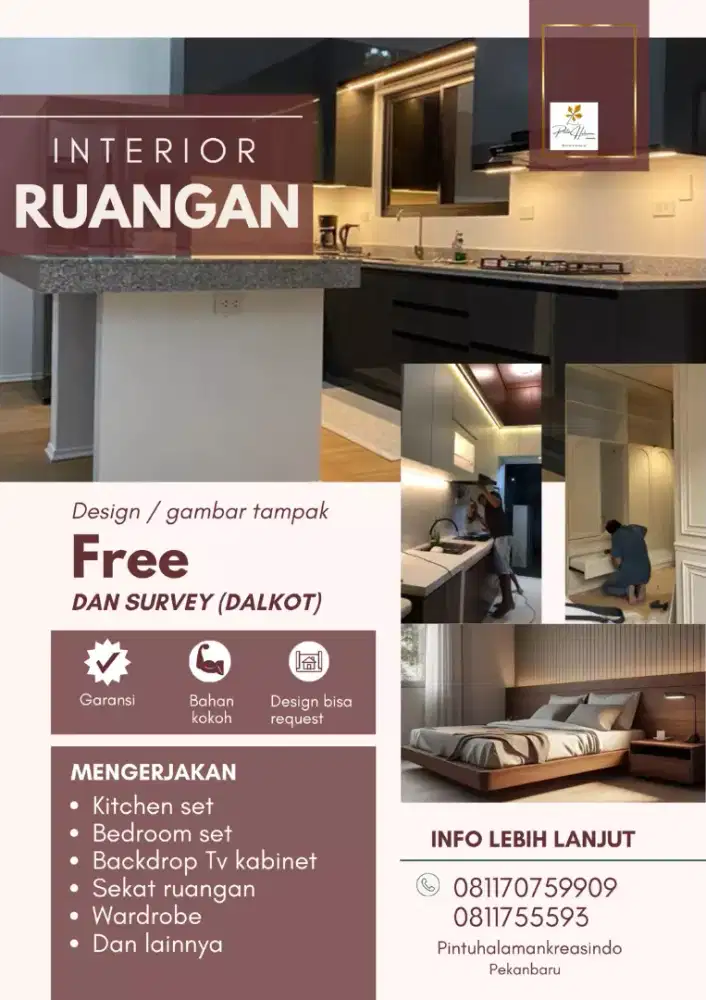 HOME INTERIOR | Pembuatan furnitur dan dekorasi ruangan