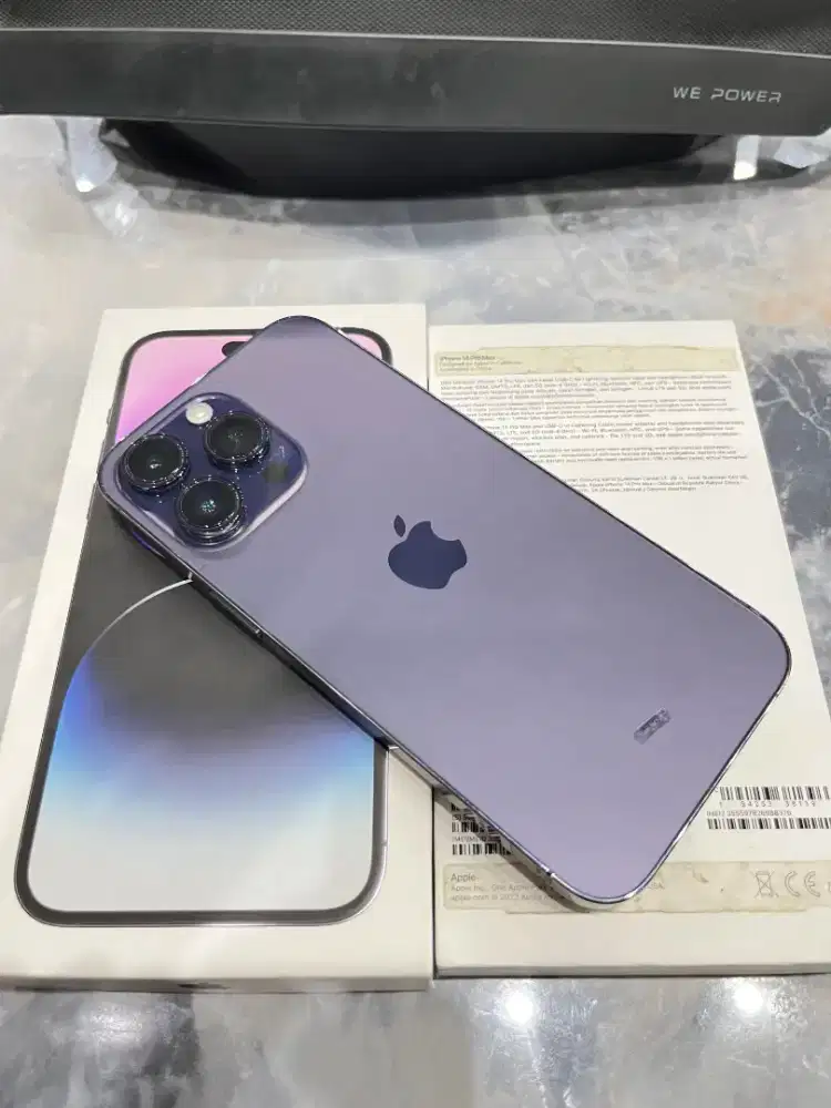 iPhone 14 Pro Max 256gb (Deep Purple) Garansi Resmi Indonesia Digimap