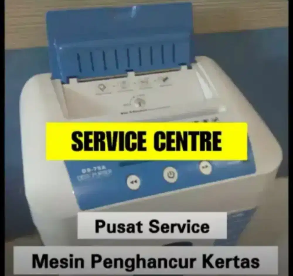Gear mesin penghancur kertas spesialis service