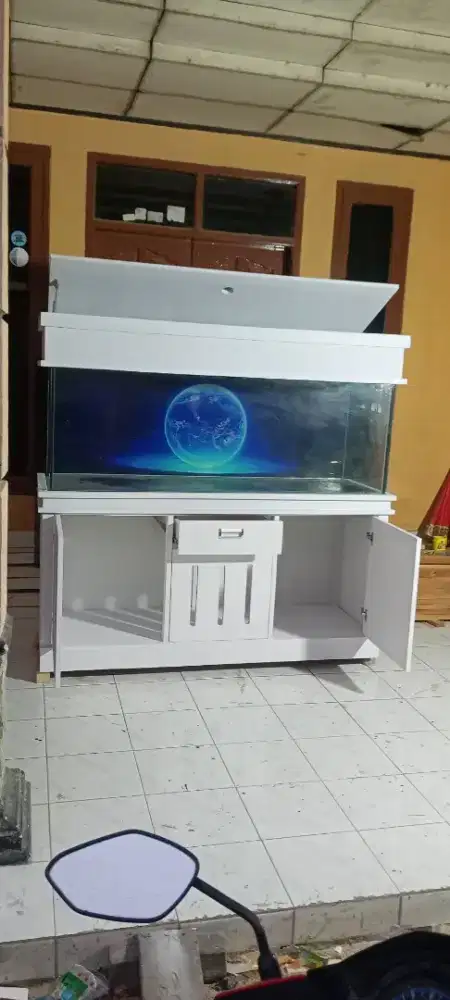 PO aquarium cabinet baru