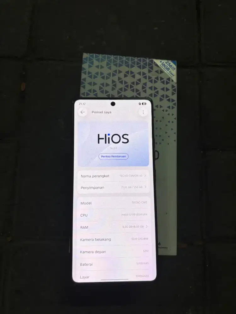 Tecno Camon 40 NFC