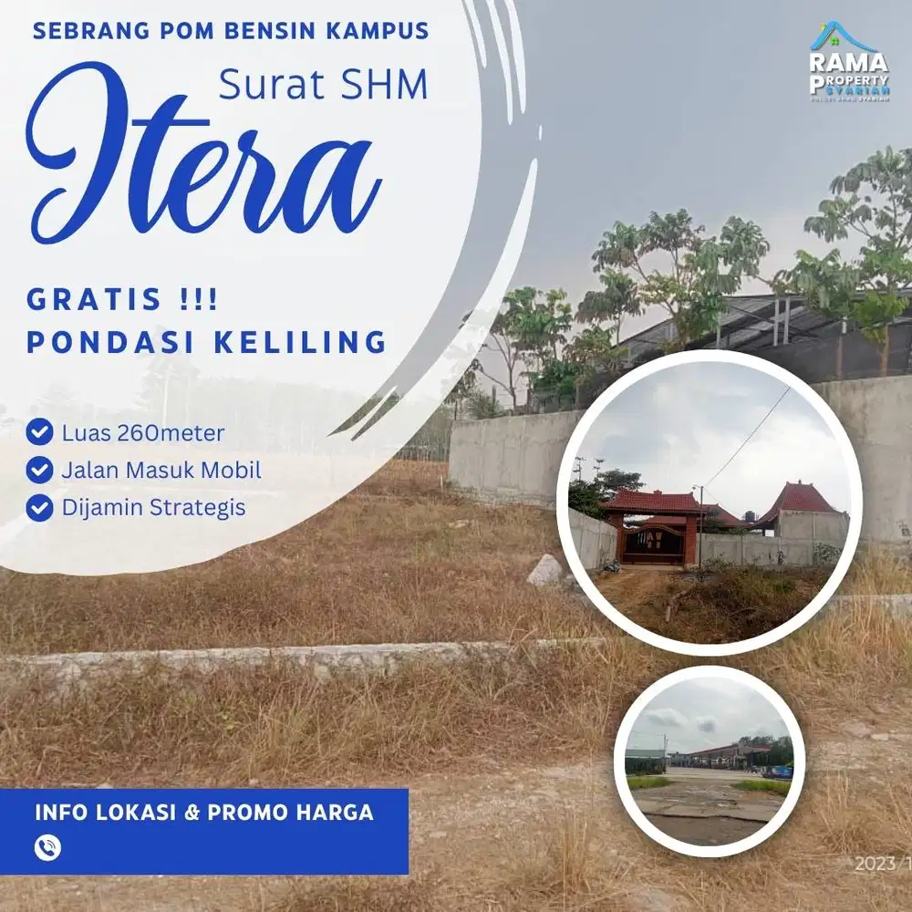 TANAH EKSKLUSIF.  ITERA