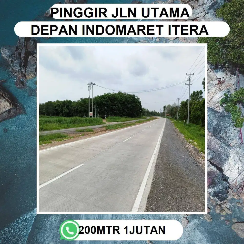 Tanah MURAH  ITERA