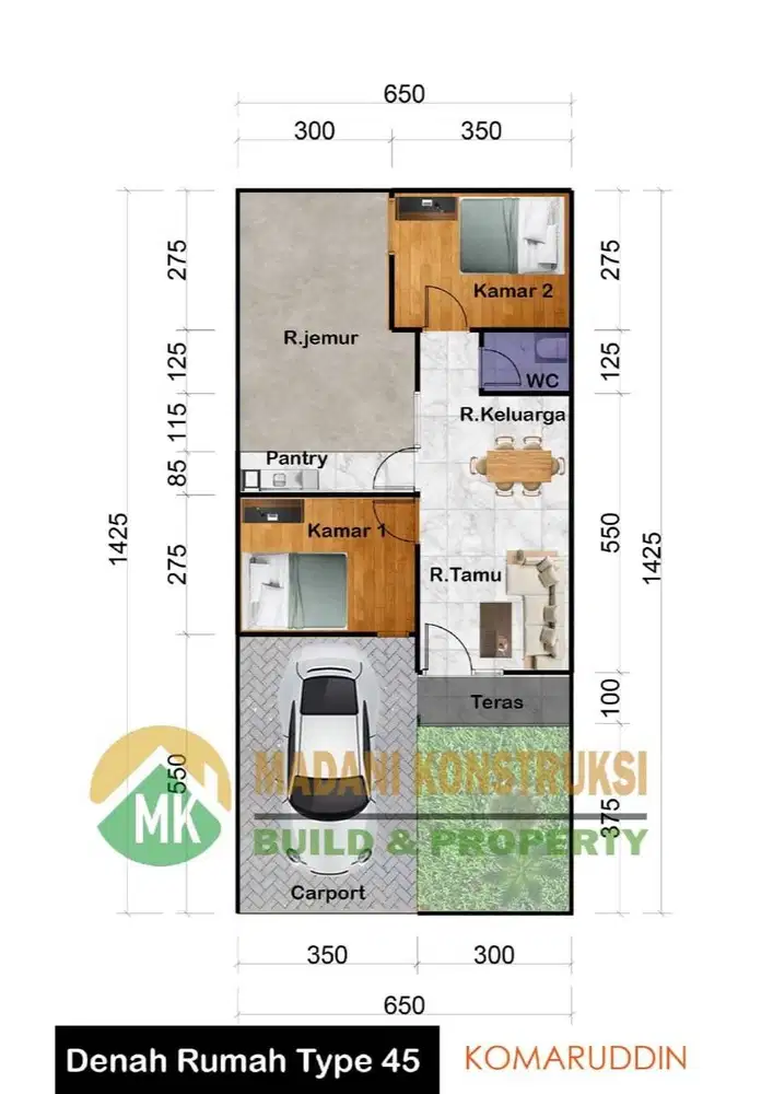 CLUSTER KOMARUDIN RAJABASA