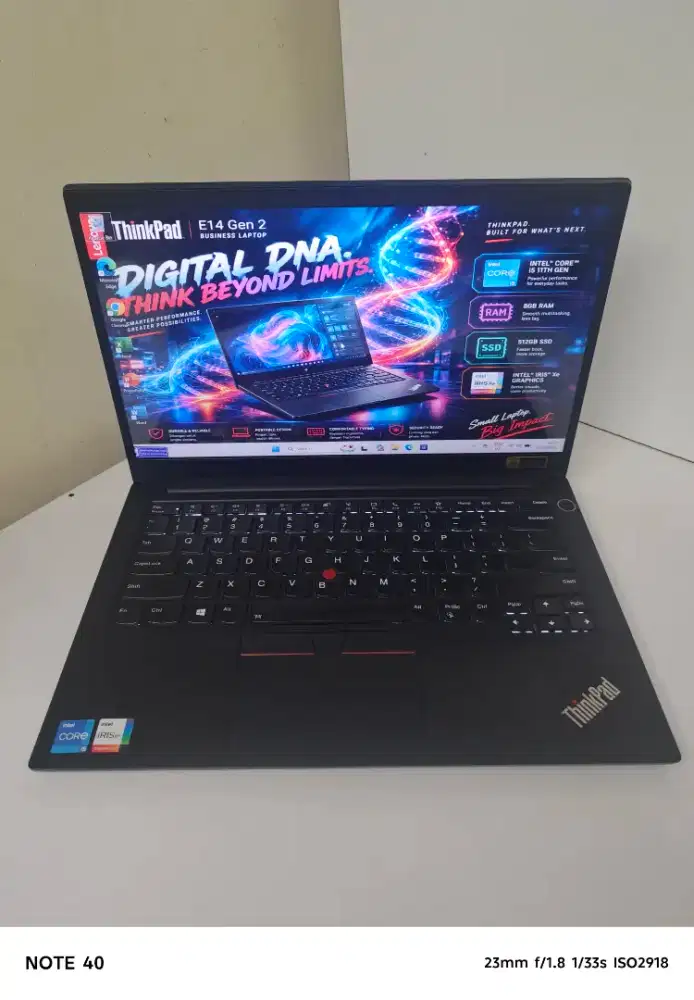 Lenovo ThinkPad E14 Gen 2 i5-1135G7 RAM 8GB SSD 512GB Intel Iris Xe