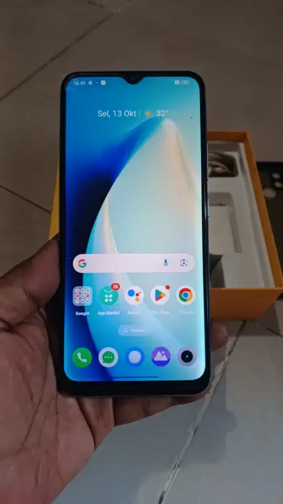 Realme C25 4/128 bekas Fullset Siap Pakai