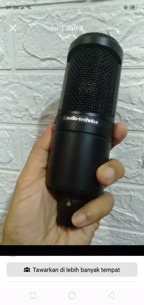 Mic Condenser AT2020