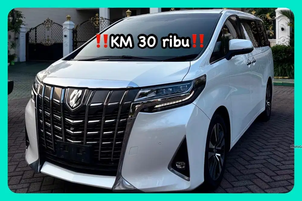KM 30ribu ‼️ Alphard 2018 facelift G captain seat jual toyota zenix v q