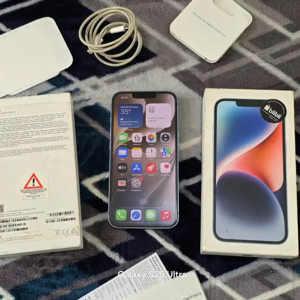 Iphone 14 128gb Garansi Resmi