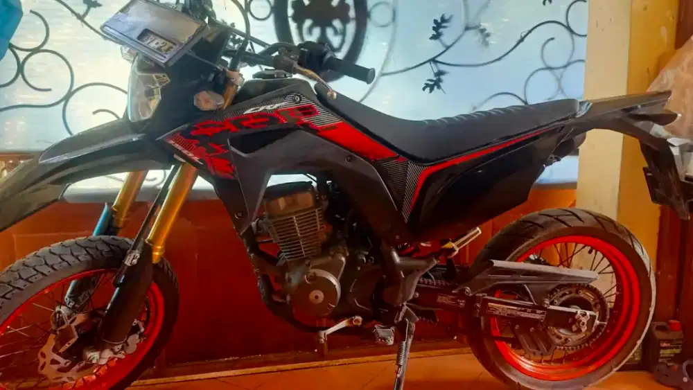 Honda CRF150L Modif Supermoto Black 2023