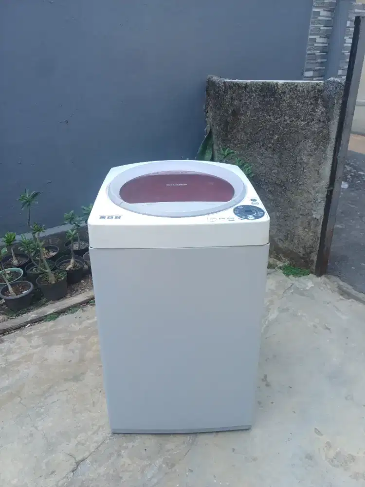 Mesin cuci 1 tabung shrap otomatis