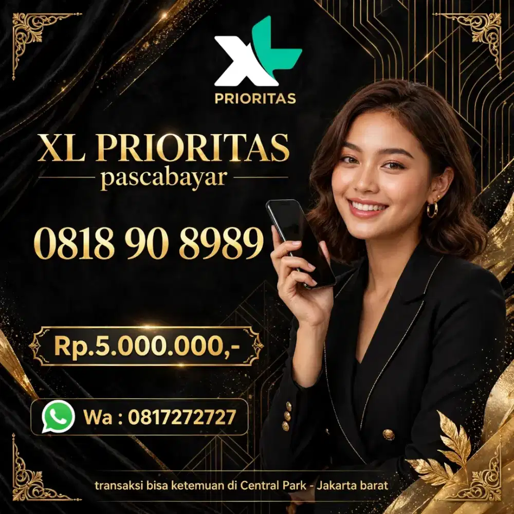 NOMOR CANTIK XL 90 8989