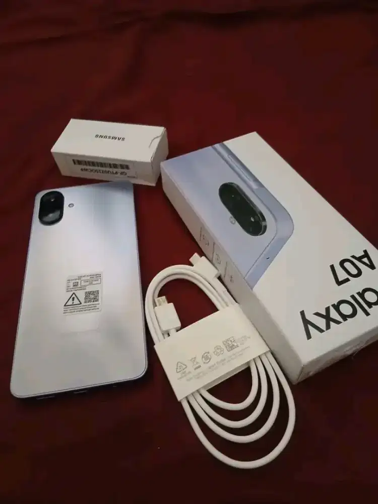 Samsung a07 like new baru 4hari.ram 4+4/64